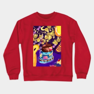 Birthday party Crewneck Sweatshirt